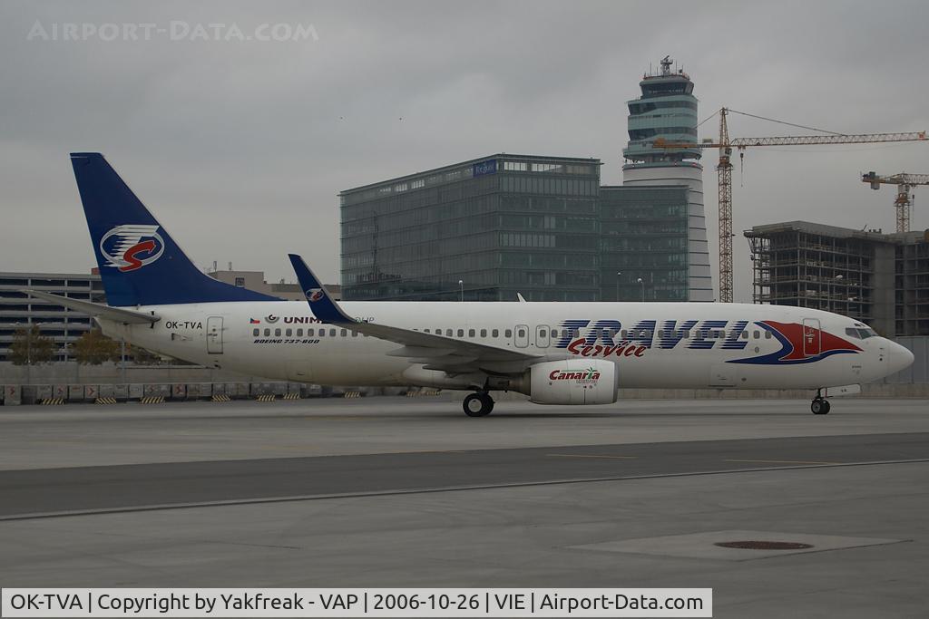 OK-TVA, 2001 Boeing 737-86N C/N 32243, Travel Service Boeing 737-800