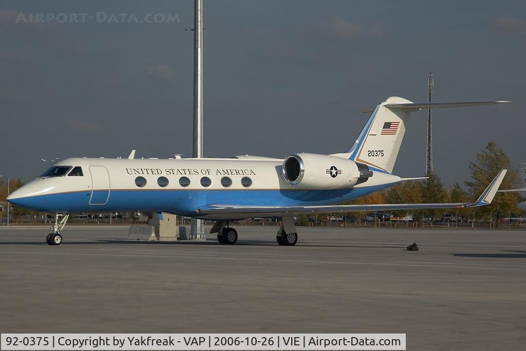 92-0375, 1992 Gulfstream Aerospace C-20H (Gulfstream III) C/N 1256, USAF Gulfstream 4