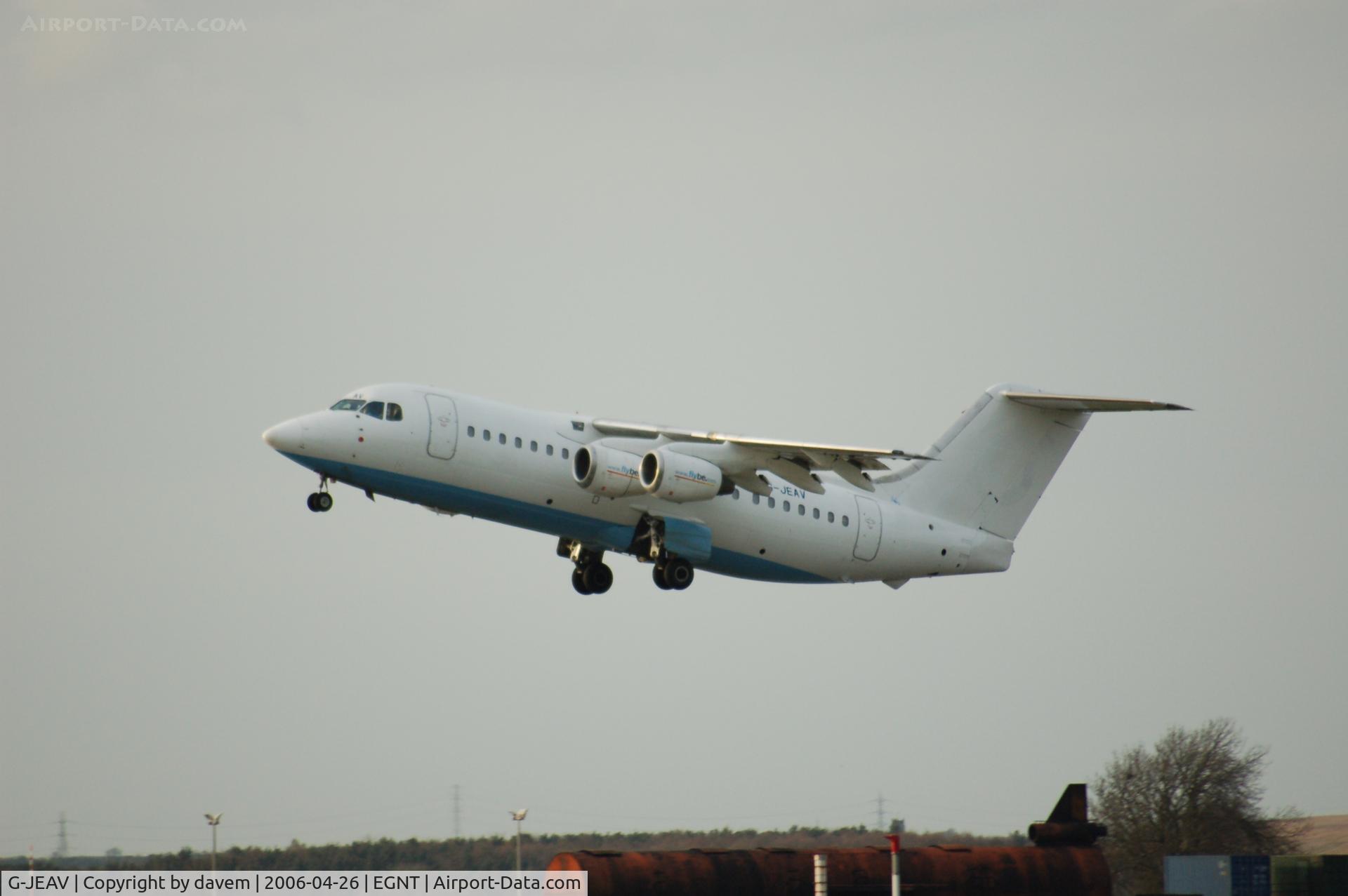 G-JEAV, 1986 British Aerospace BAe.146-200 C/N E2064, FlyBe Avro 146
