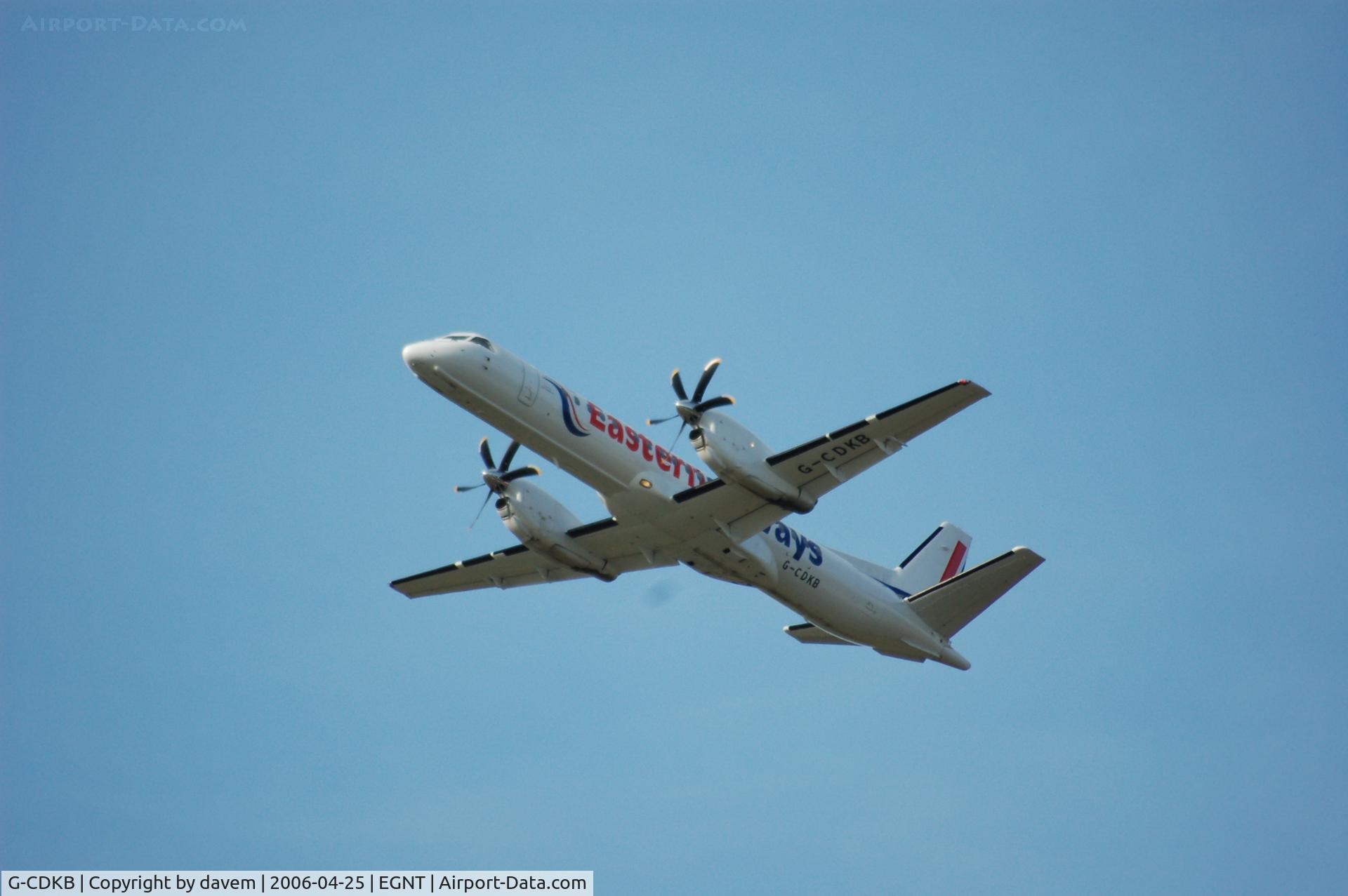G-CDKB, 1996 Saab 2000 C/N 2000-032, Eastern Airways