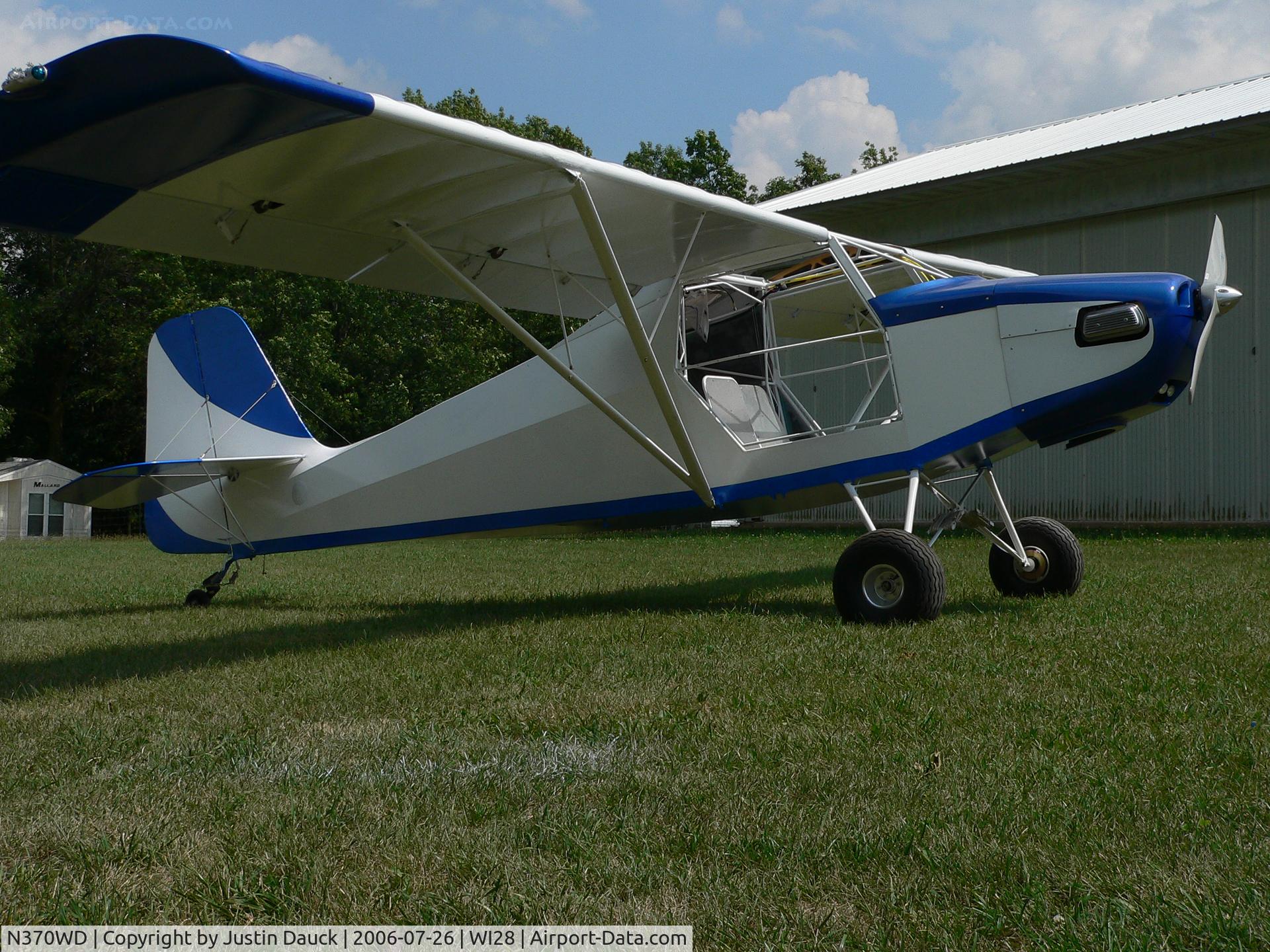 N370WD, 2006 Just Aircraft Escapade C/N JAESC0037, Just Aircraft Escapade