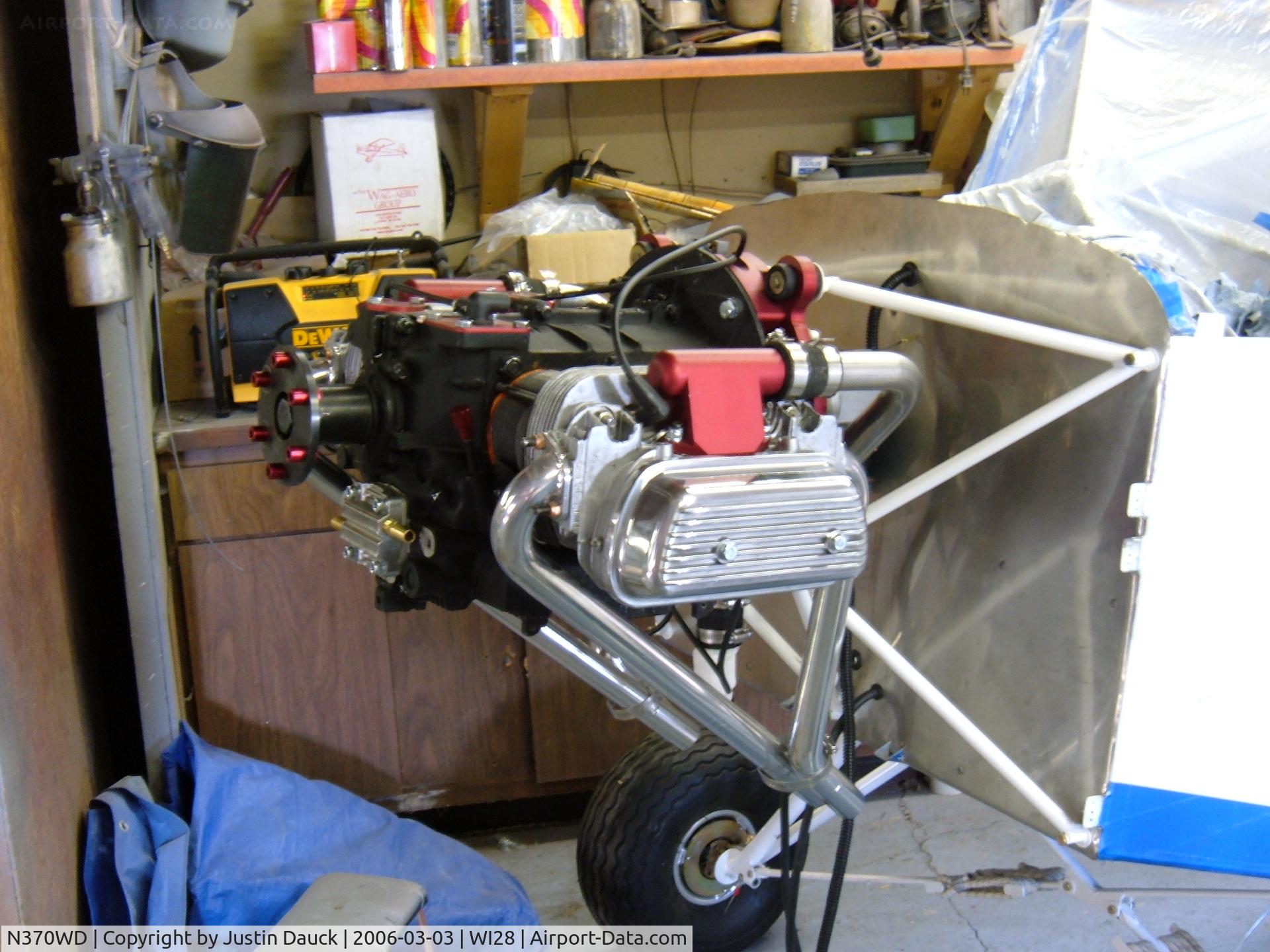 N370WD, 2006 Just Aircraft Escapade C/N JAESC0037, Escapade with an AeroVee engine