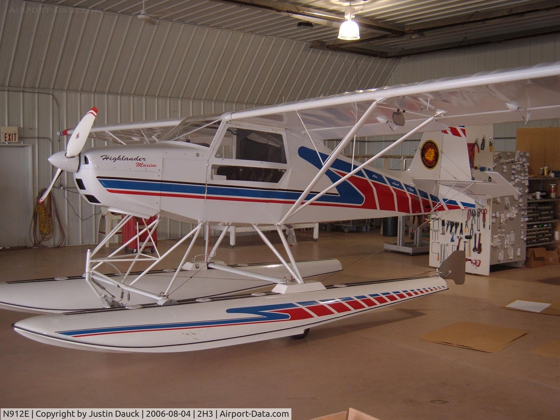 N912E, 2006 Just Aircraft Highlander C/N JAESC0063, Highlander Marine