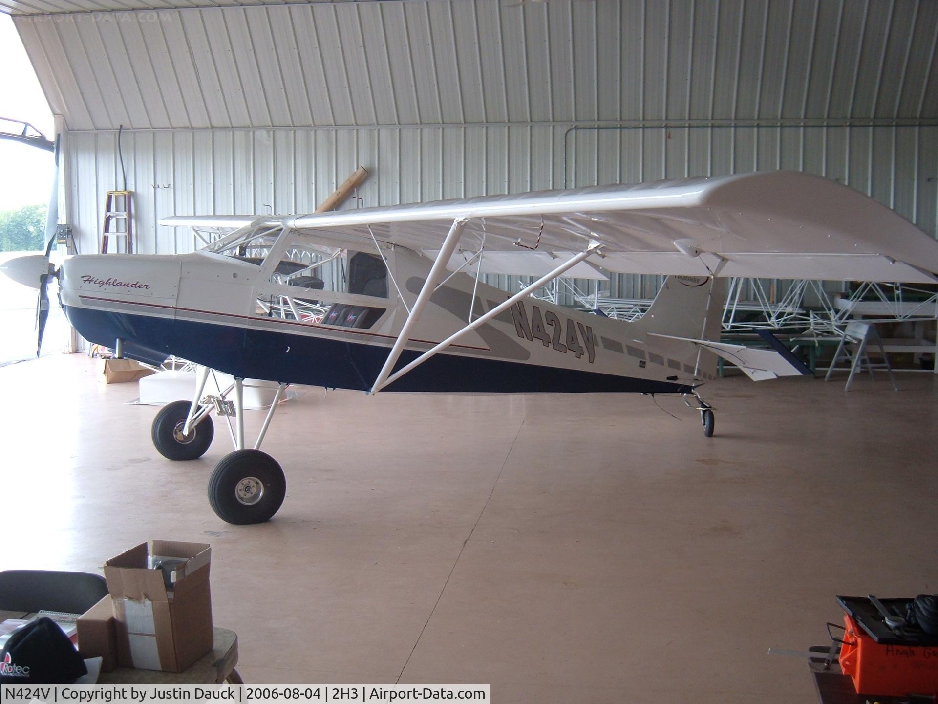 N424V, 2006 Just Aircraft Highlander C/N JAESC0072, Very nice Highlander with a Rotax 914