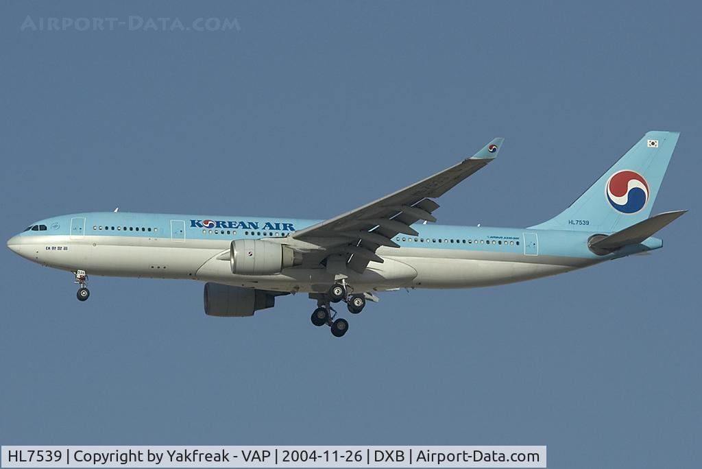 HL7539, 1998 Airbus A330-223 C/N 226, Korean Air Airbus 330-200