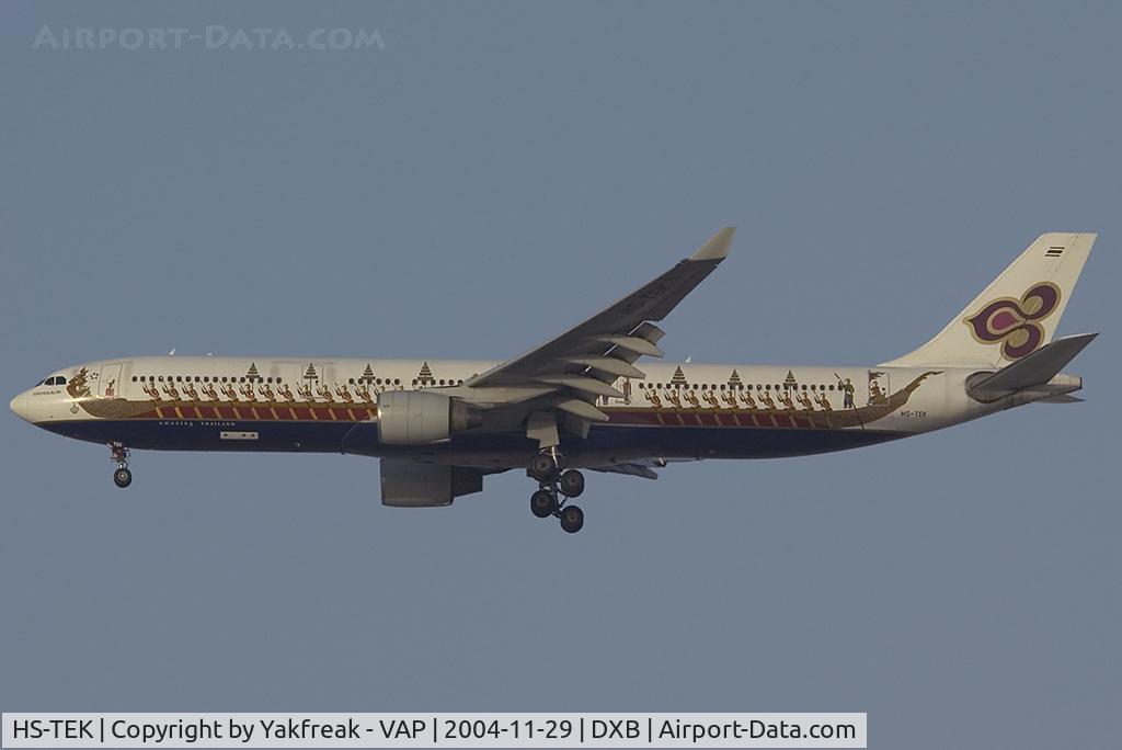 HS-TEK, 1998 Airbus A330-322 C/N 224, Thai Airbus 330-300 in special colors
