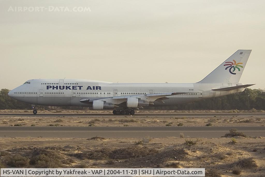 HS-VAN, Boeing 747-312 C/N 23245, Phuket Air Boeing 747-300