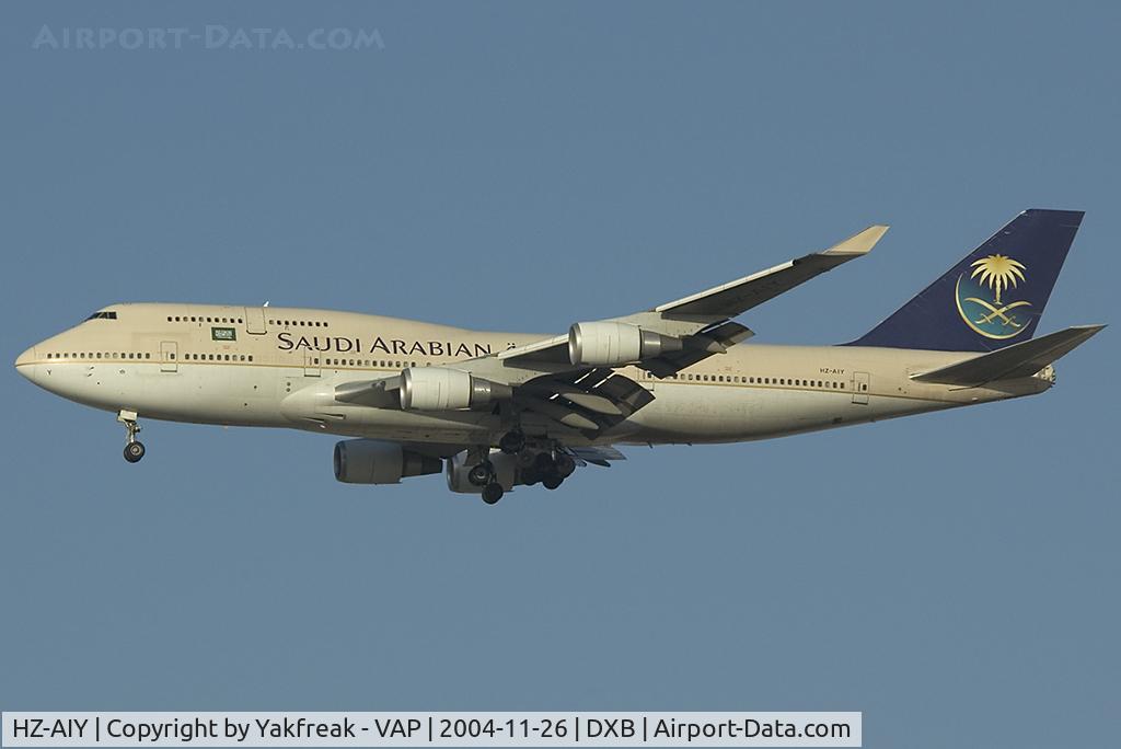HZ-AIY, 1999 Boeing 747-468 C/N 28342, Saudia Boeing 747-400