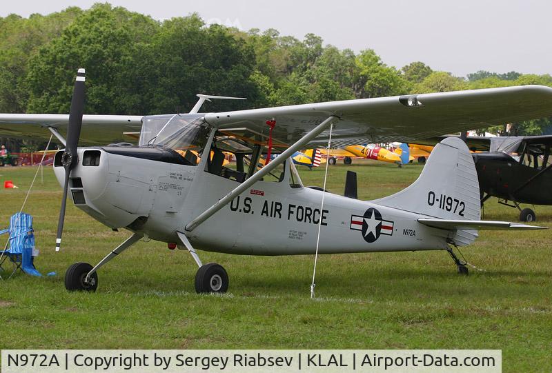 N972A, 1951 Cessna L-19A Bird Dog C/N 5111972, Sun-n-fun 2006