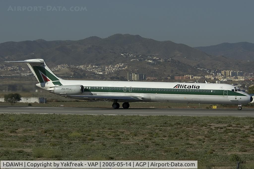 I-DAWH, 1984 McDonnell Douglas MD-82 (DC-9-82) C/N 49202/1170, Alitalia MD80