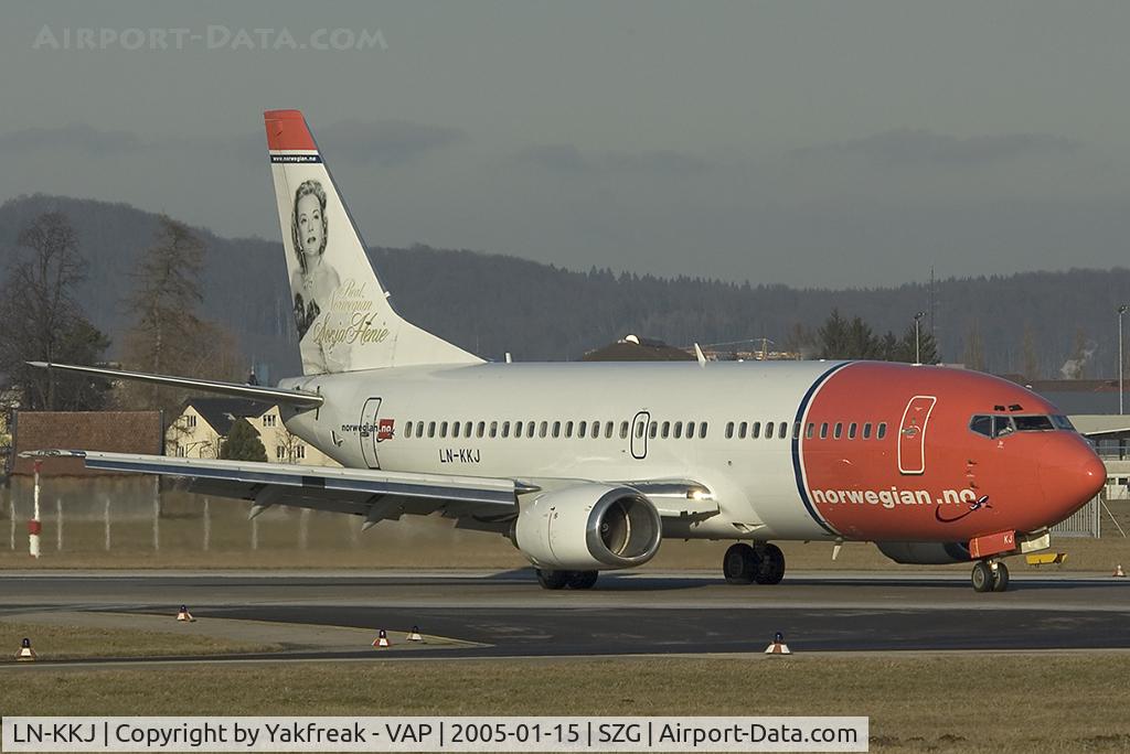 LN-KKJ, 1997 Boeing 737-36N C/N 28564, Norwegian Boeing 737-300