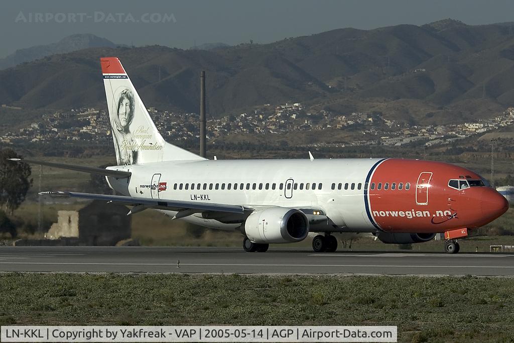 LN-KKL, 1997 Boeing 737-36N C/N 28671, Norwegian Boeing 737-300