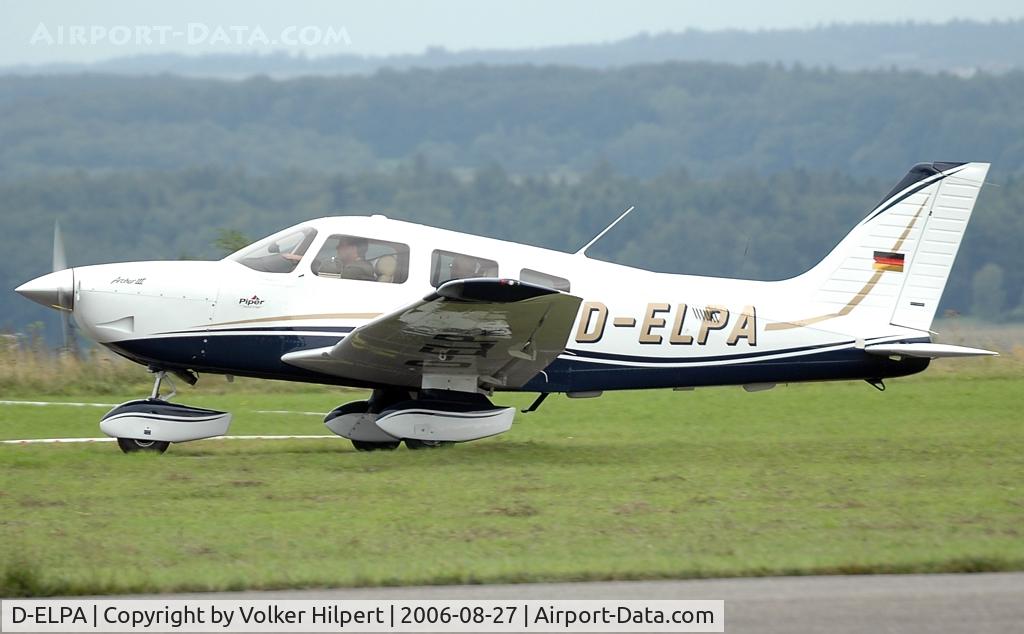 D-ELPA, 2004 Piper PA-28-181 Archer C/N 28-43590, Piper PA-28-181 Archer III