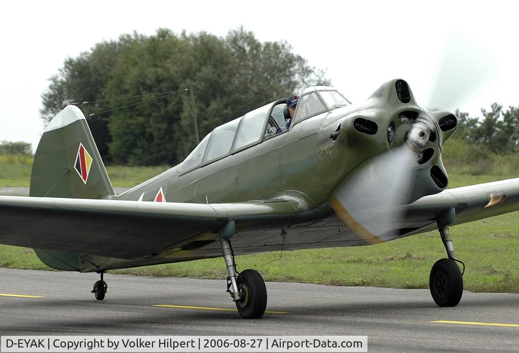 D-EYAK, 1955 Yakovlev Yak-18 C/N 1 320 007, Yakovlev Yak-18