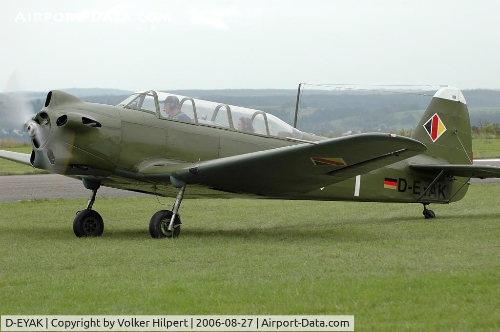 D-EYAK, 1955 Yakovlev Yak-18 C/N 1 320 007, Yakovlev Yak-18