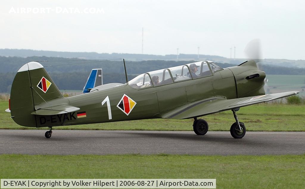 D-EYAK, 1955 Yakovlev Yak-18 C/N 1 320 007, Yakovlev Yak-18