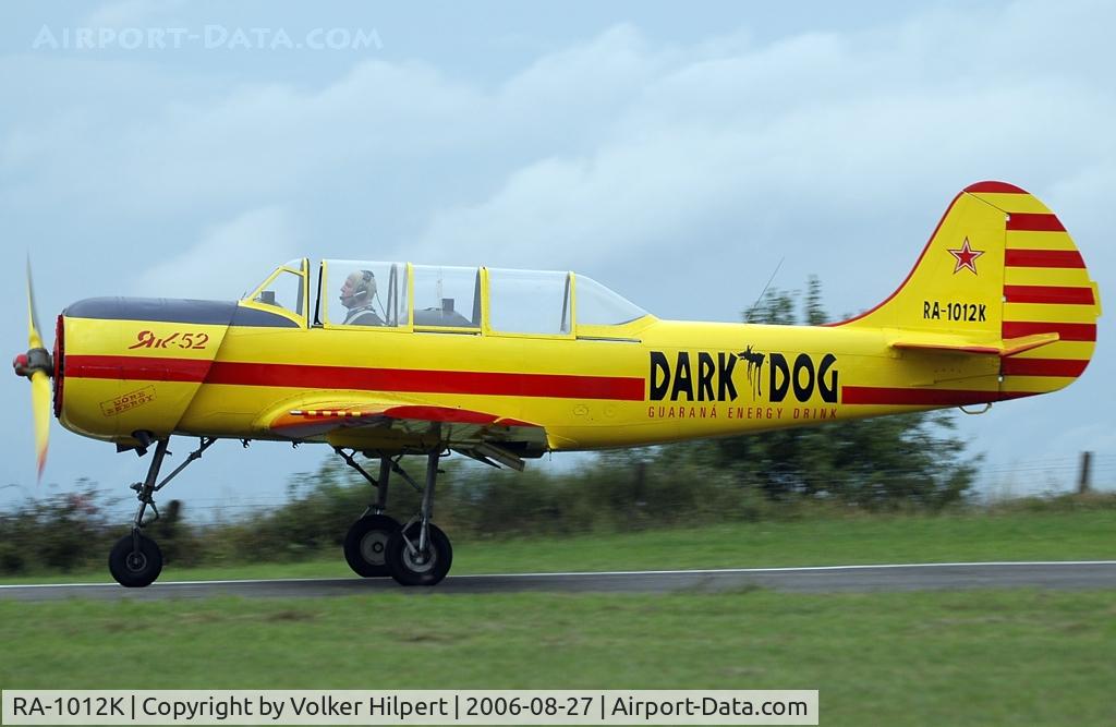 RA-1012K, Yakovlev Yak-52 C/N 856115, Yakovlev Yak-52
