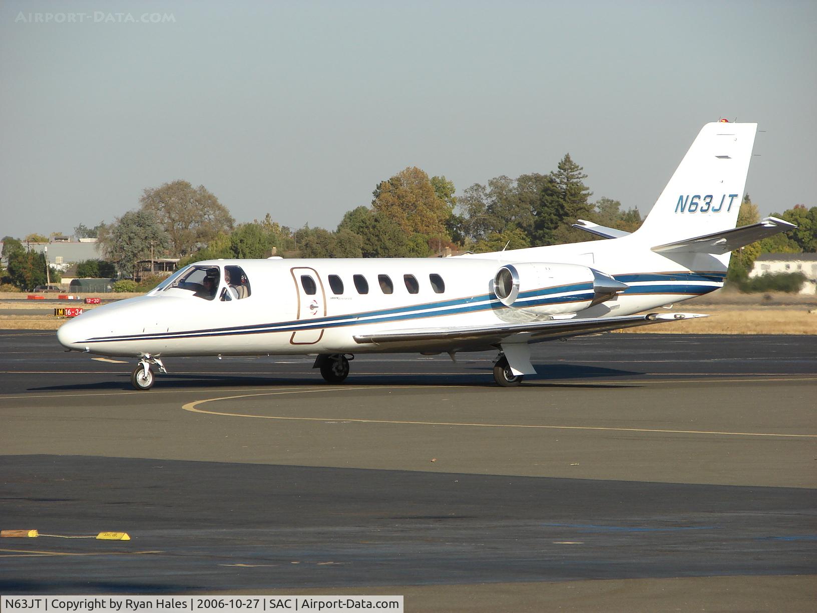N63JT, 1988 Cessna S550 Citation IIS C/N S550-0156, .