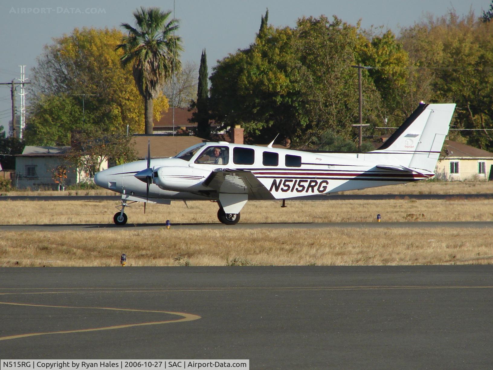 N515RG, Raytheon Aircraft Company 58 C/N TH-2108, .