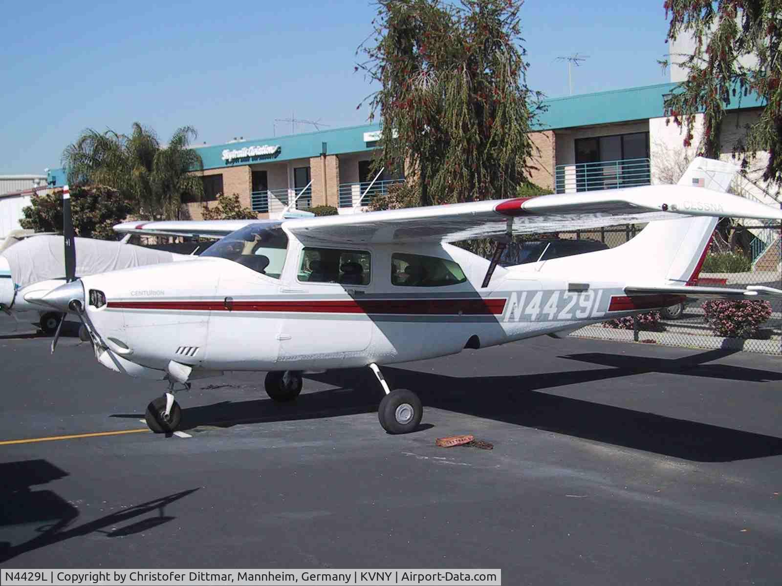 N4429L, 1982 Cessna T210N Turbo Centurion C/N 21064647, N4429L at Skytrails Aviation, Van Nuys