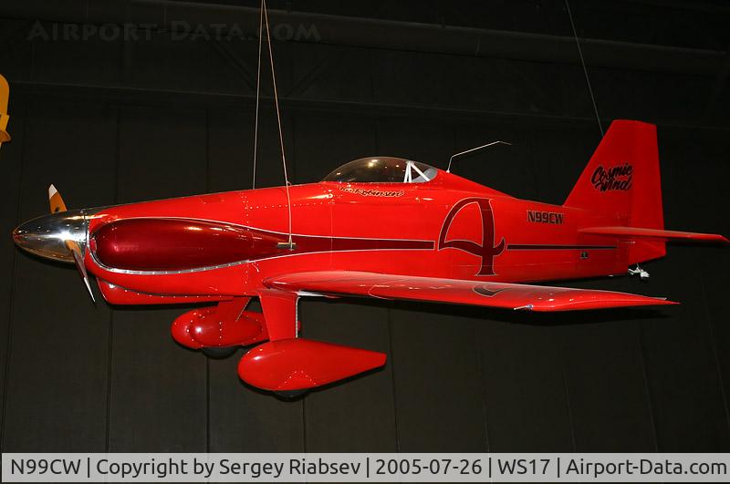 N99CW, 1994 LeVier Cosmic Wind C/N 4, EAA museum