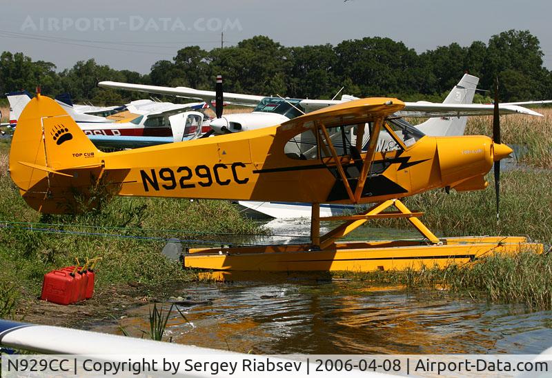 N929CC, 2005 Cub Crafters CC18-180 Top Club C/N CC18-0010, Lake Parker splash-in 2006.