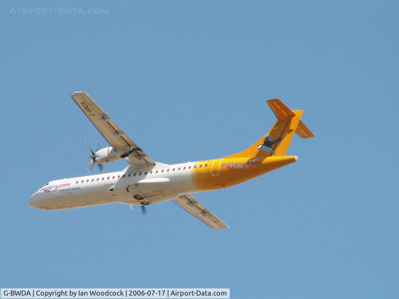 G-BWDA, 1995 ATR 72-202 C/N 444, ATR-72/Stansted