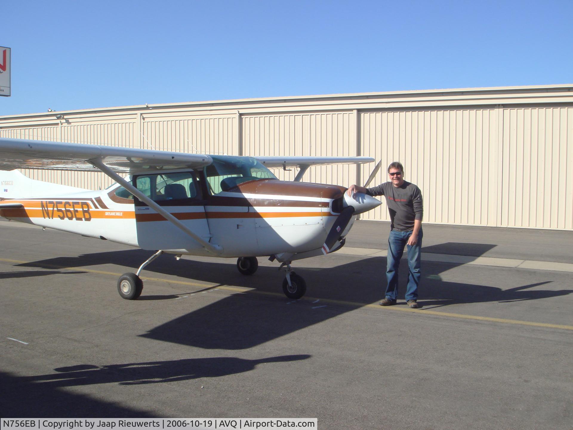 N756EB, 1979 Cessna R182 Skylane RG C/N R18201046, Moments before my flight with this great aircaft