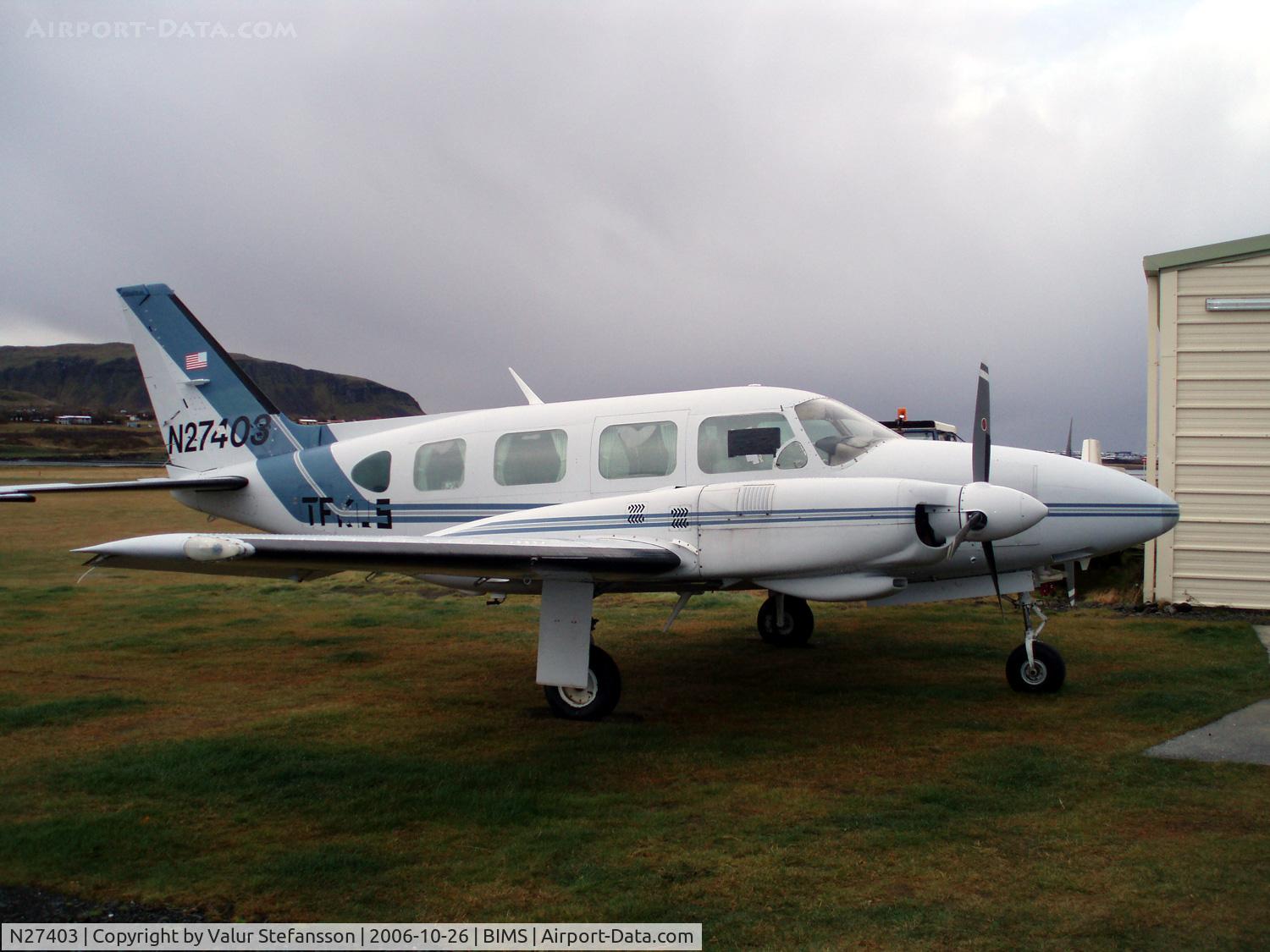 N27403, 1977 Piper PA-31-325 Navajo C/R C/N 31-7712096, Piper PA-31