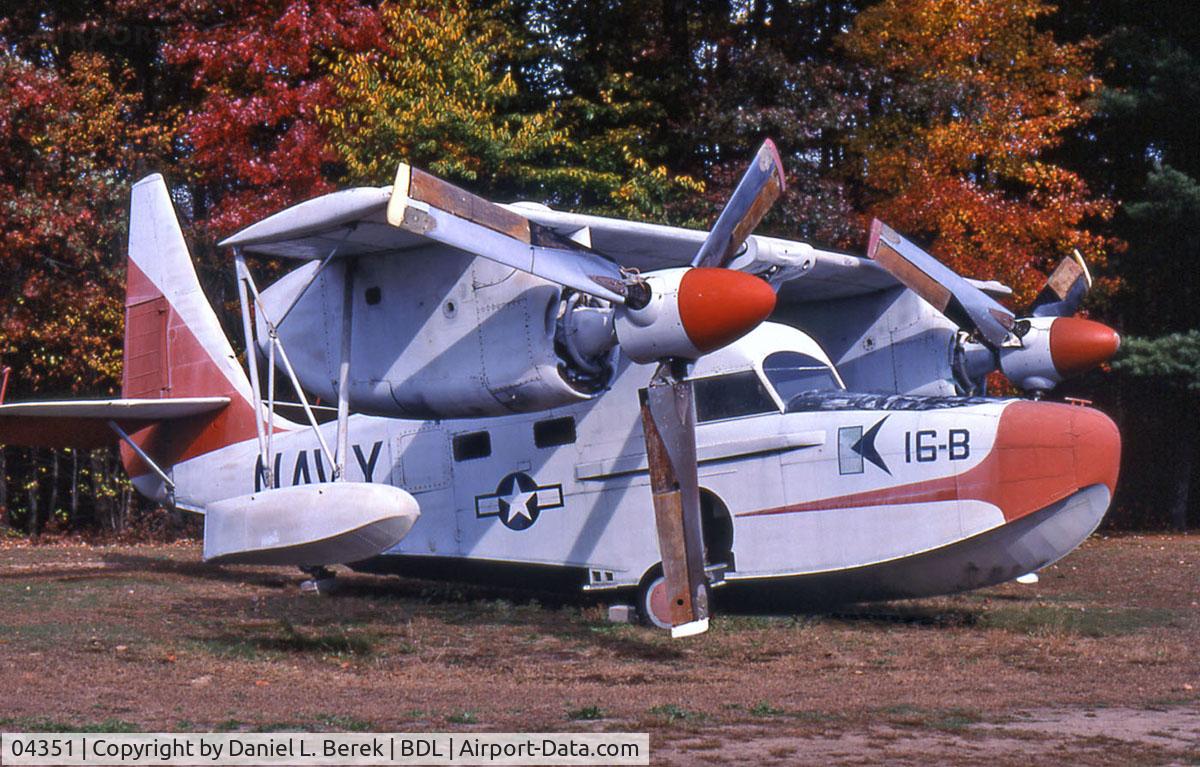 04351, 1960 Kaman K-16B C/N 1178, The Kaman K-16B was a Grumman JRF-5 converted to an experimental VTOL/STOL configuration.