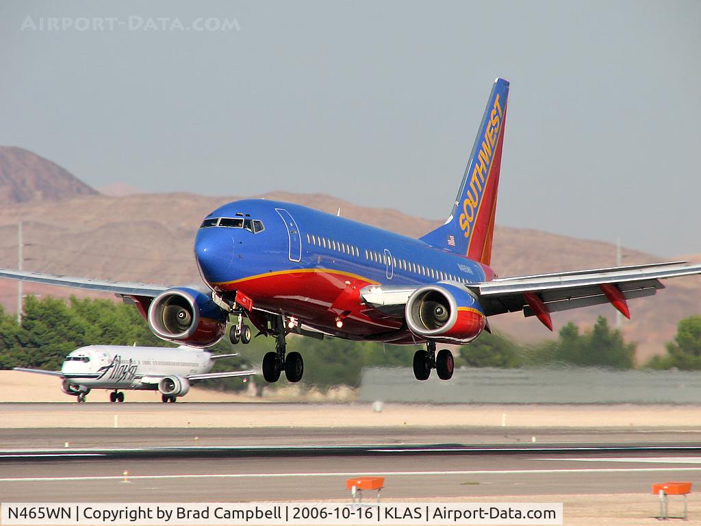 N465WN, 2004 Boeing 737-7H4 C/N 33829, Southwest Airlines / 2004 Boeing 737-7H4