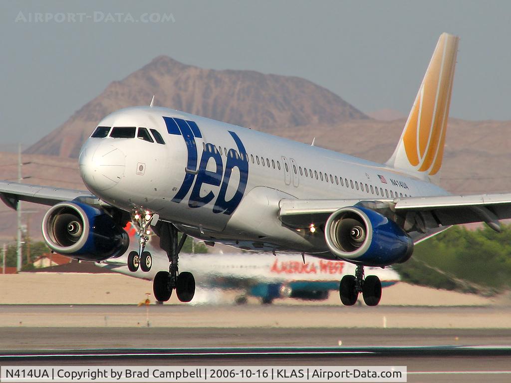 N414UA, 1994 Airbus A320-232 C/N 0472, Ted Airlines / 1994 Airbus Industrie A320-232