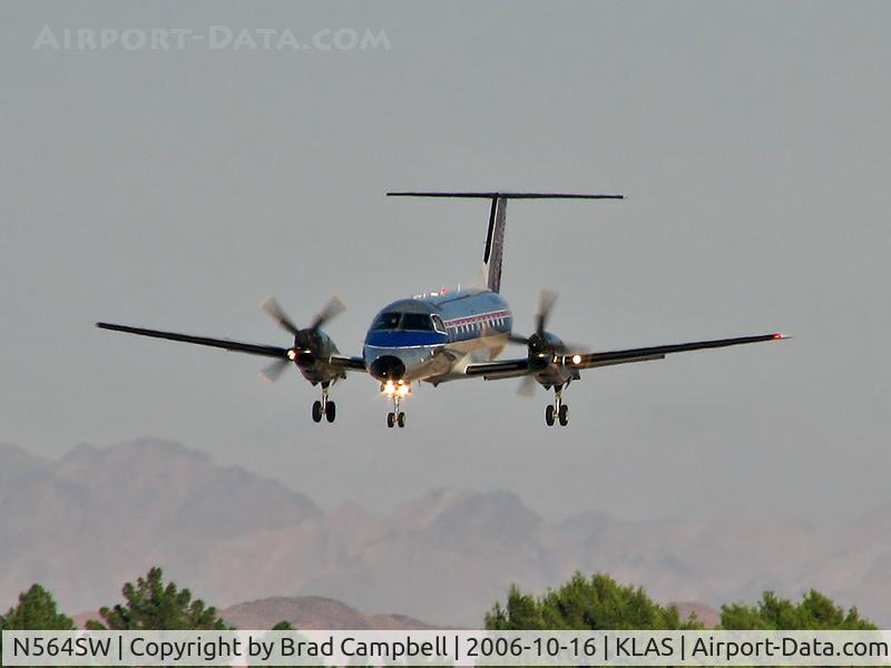 N564SW, 1998 Embraer EMB-120 Brasilia C/N 120339, SkyWest Airlines / 1998 Embraer EMB-120