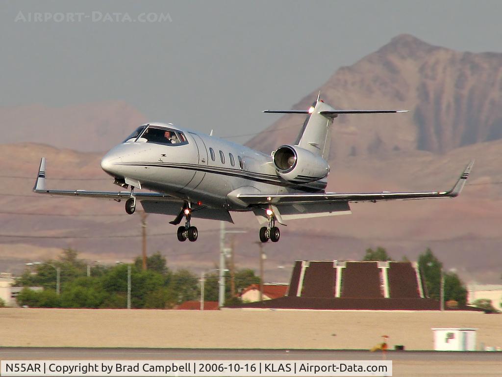 N55AR, Gates Learjet 55 C/N 105, International Jet Fleet Holdings - Redlands, California /  Gates Learjet Corp 55