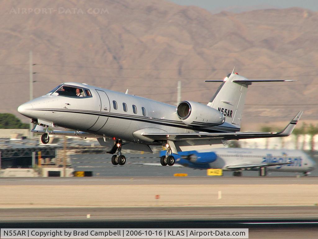 N55AR, Gates Learjet 55 C/N 105, International Jet Fleet Holdings - Redlands, California / Gates Learjet Corp 55