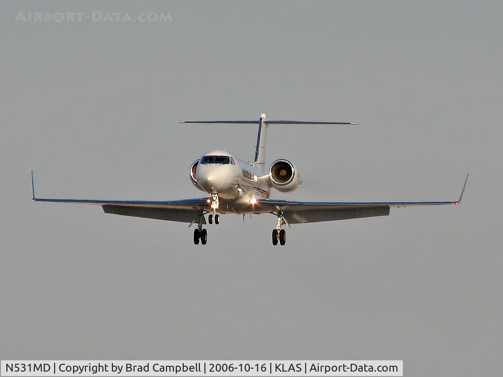 N531MD, 1995 Gulfstream Aerospace G-IV SP C/N 1280, Las Vegas Sands Corp. - Las Vegas, Nevada / 1995 Gulfstream Aerospace G-IV