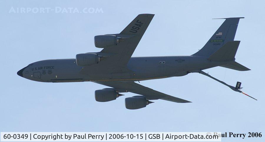 60-0349, 1960 Boeing KC-135R Stratotanker C/N 18124, Configured to pass gas
