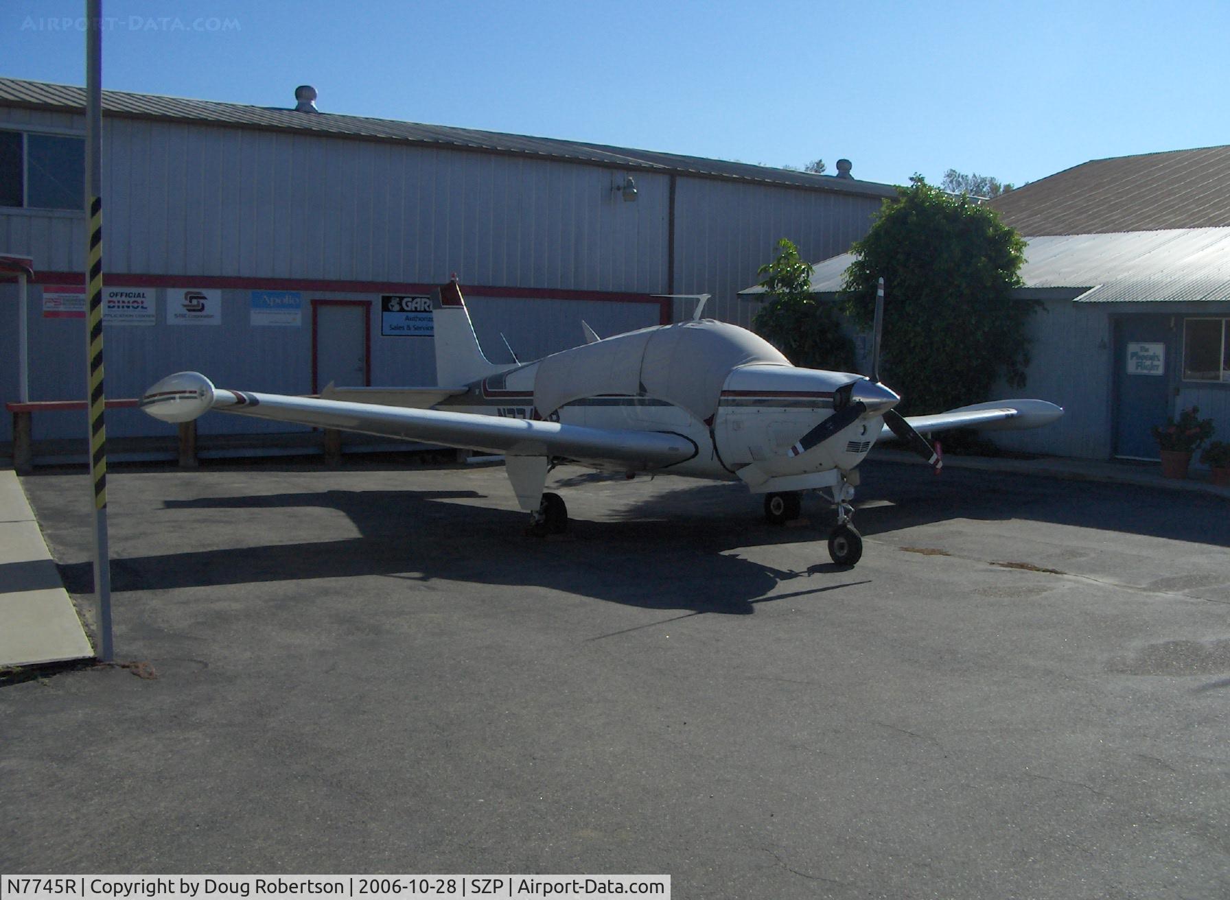 N7745R, 1968 Beech 36 Bonanza C/N E-107, 1968 Beech 36 BONANZA, Continental IO-520-B 285 Hp, tip tanks