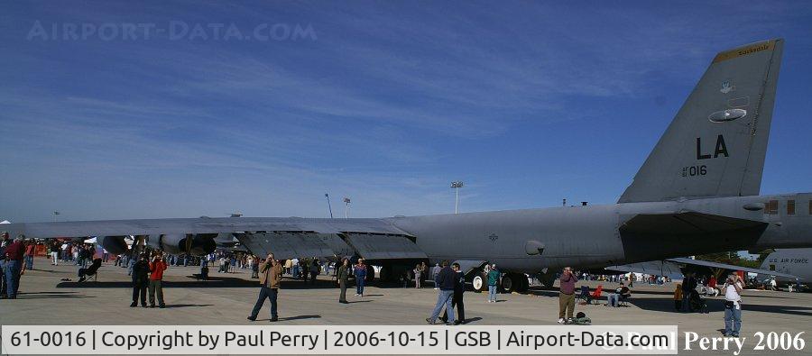 61-0016, 1961 Boeing B-52H Stratofortress C/N 464443, The near-immortal B-52.  Huge is a good adjective