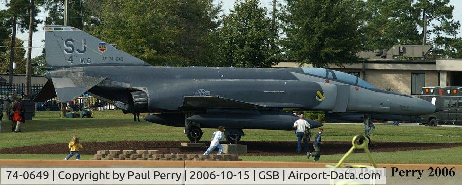 74-0649, 1974 McDonnell Douglas F-4E Phantom II C/N 4800, 