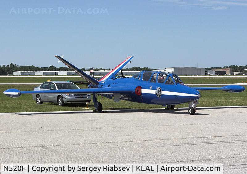 N520F, 1967 Fouga CM-170 Magister C/N 520, Sun-n-fun 2005