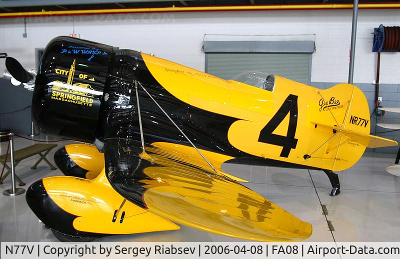 N77V, 1996 Granville Brothers Gee Bee Z-1 Replica C/N T4, Fantasy of flight museum.