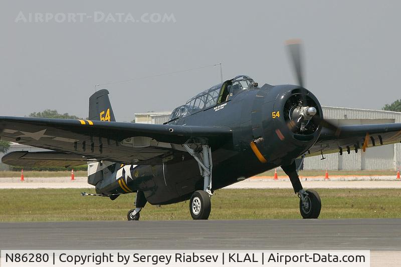 N86280, Grumman TBM-3E Avenger C/N 86280, Sun-n-fun 2006