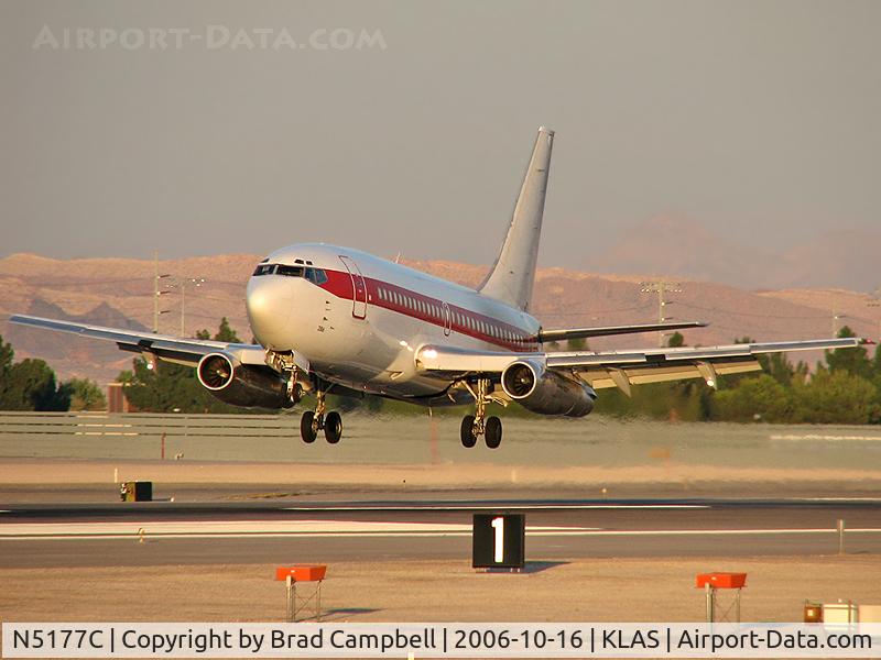 N5177C, 1974 Boeing 737-200 C/N 20693, J.A.N.E.T. Airlines - EG & G / 1974 Boeing 737-200