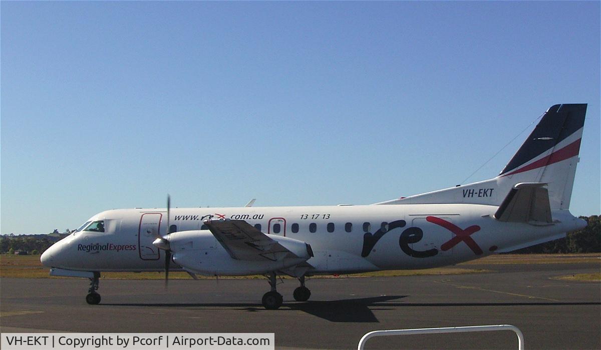 VH-EKT, 1987 Saab 340A C/N 340A-085, City of Burnie