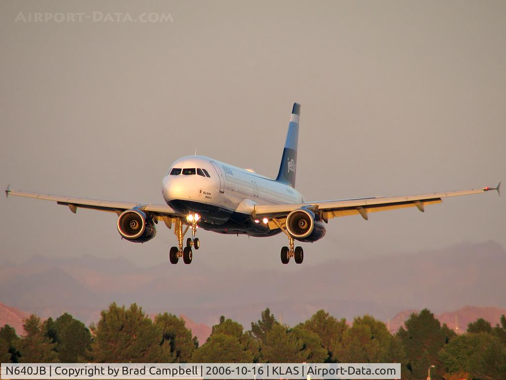N640JB, 2006 Airbus A320-232 C/N 2832, jetBlue Airways - 'Blue Better Believe it' / Airbus A320-232