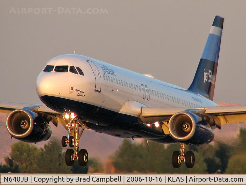 N640JB, 2006 Airbus A320-232 C/N 2832, jetBlue Airways - 'Blue Better Believe it' / Airbus A320-232