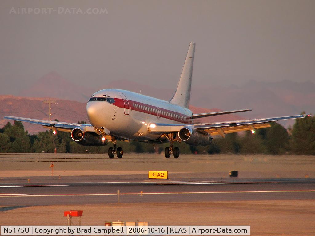 N5175U, 1974 Boeing 737-200 C/N 20689, J.A.N.E.T. Airlines / 1974 Boeing 737-200
