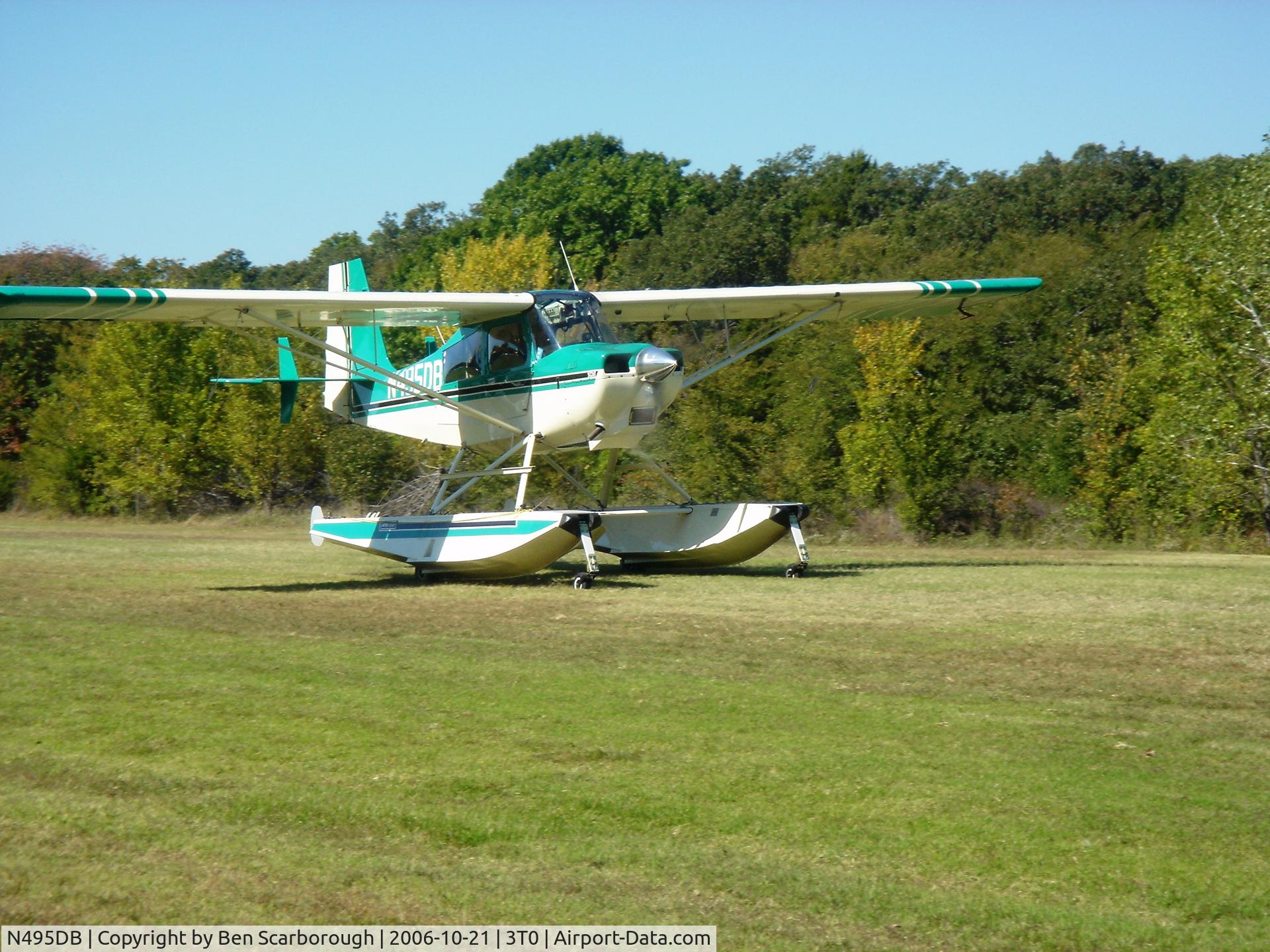 N495DB, 1995 American Champion 8GCBC Scout C/N 372-95, Cedar Mills Seaplane Fly-in 2006