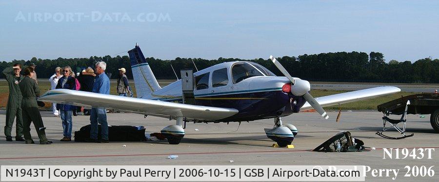 N1943T, 1971 Piper PA-28-180 Cherokee C/N 28-7105156, After a long day, packing up to leave Goldsboro, NC